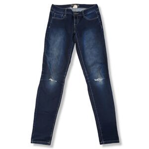 Decree Jeans Size 1 Women's Skinny Jeans Stretch Blue Denim Pants Low Rise Jeans